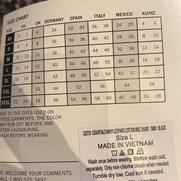 Leopard bike shorts - Picture 4 of 4